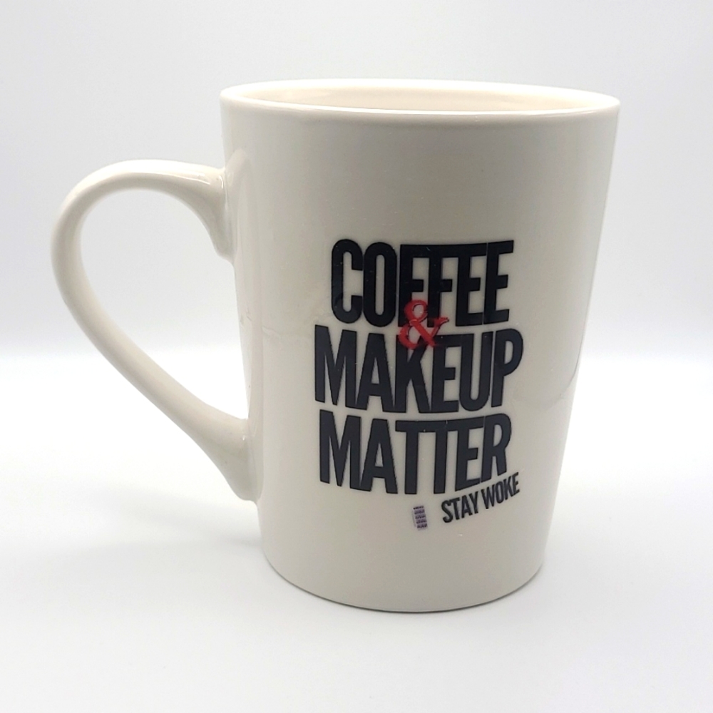 “Coffee & Makeup Matter” Mug – Bold Beauty Statement (New)